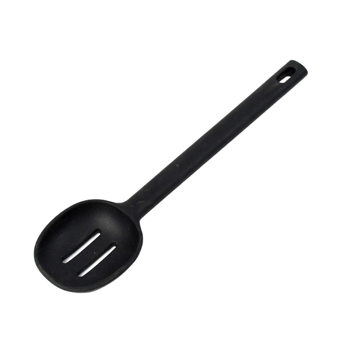 Food-grade silicone utensil designed for easy cleaning.