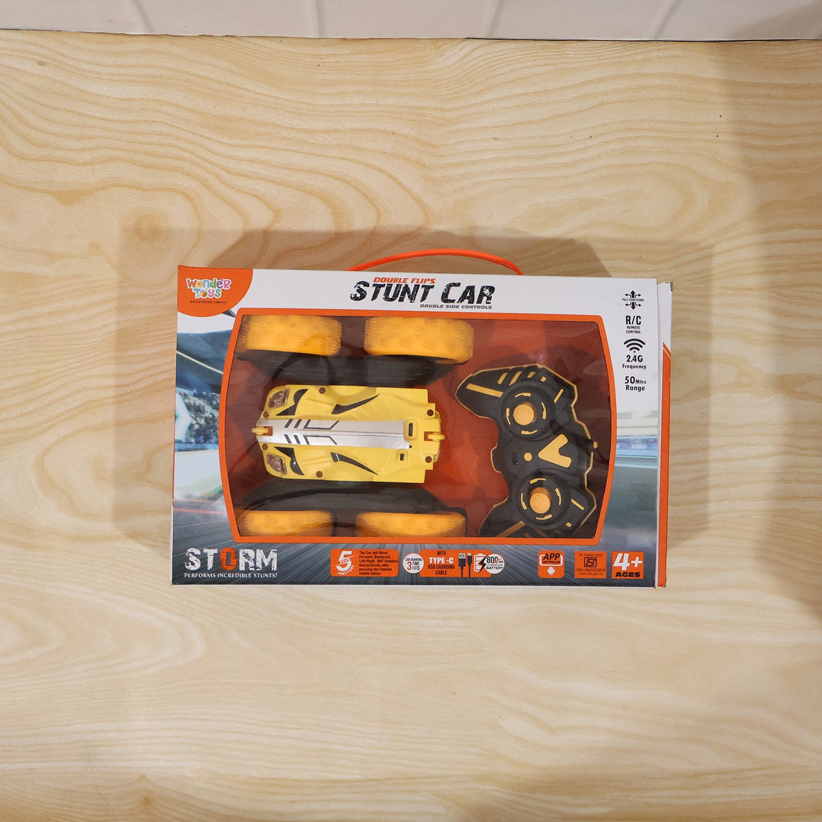 Exciting remote control stunt car gift