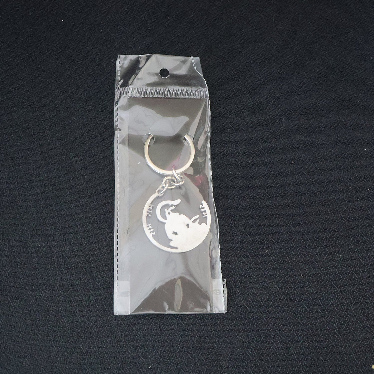 Jai Shri Ram Keychain displayed in its packaging, ideal for gifting.