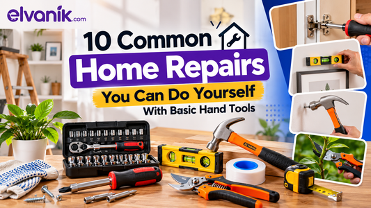 10 Common Home Repairs You Can Do Yourself With Basic Hand Tools