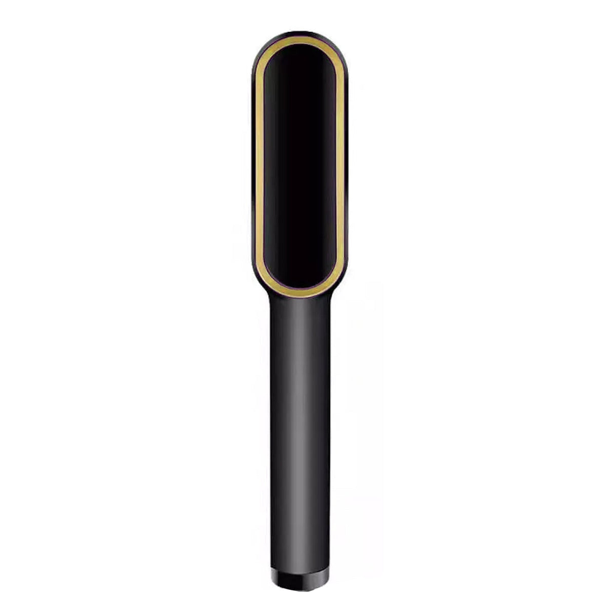 Stylish hair straightener with an ergonomic handle for effortless use.