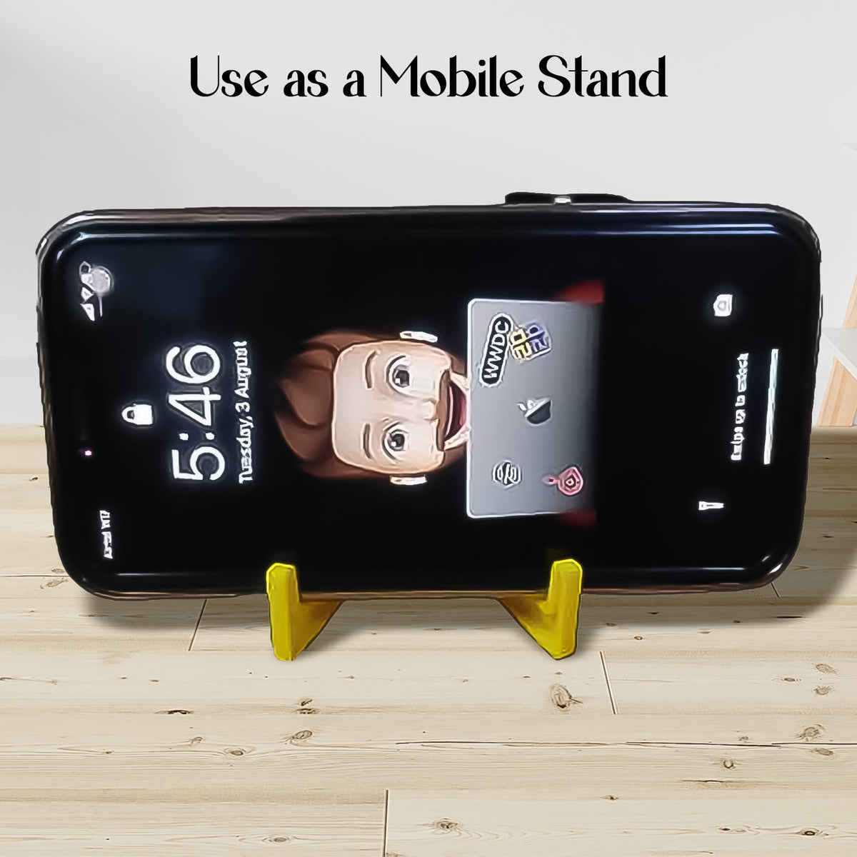 Bulk set of 100 multicolor 2-in-1 plastic keychains with phone stands.