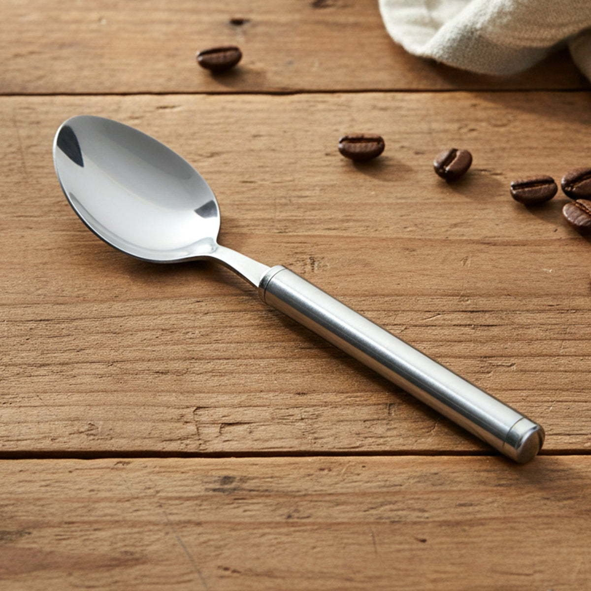 Food-grade stainless steel spoons for modern dining