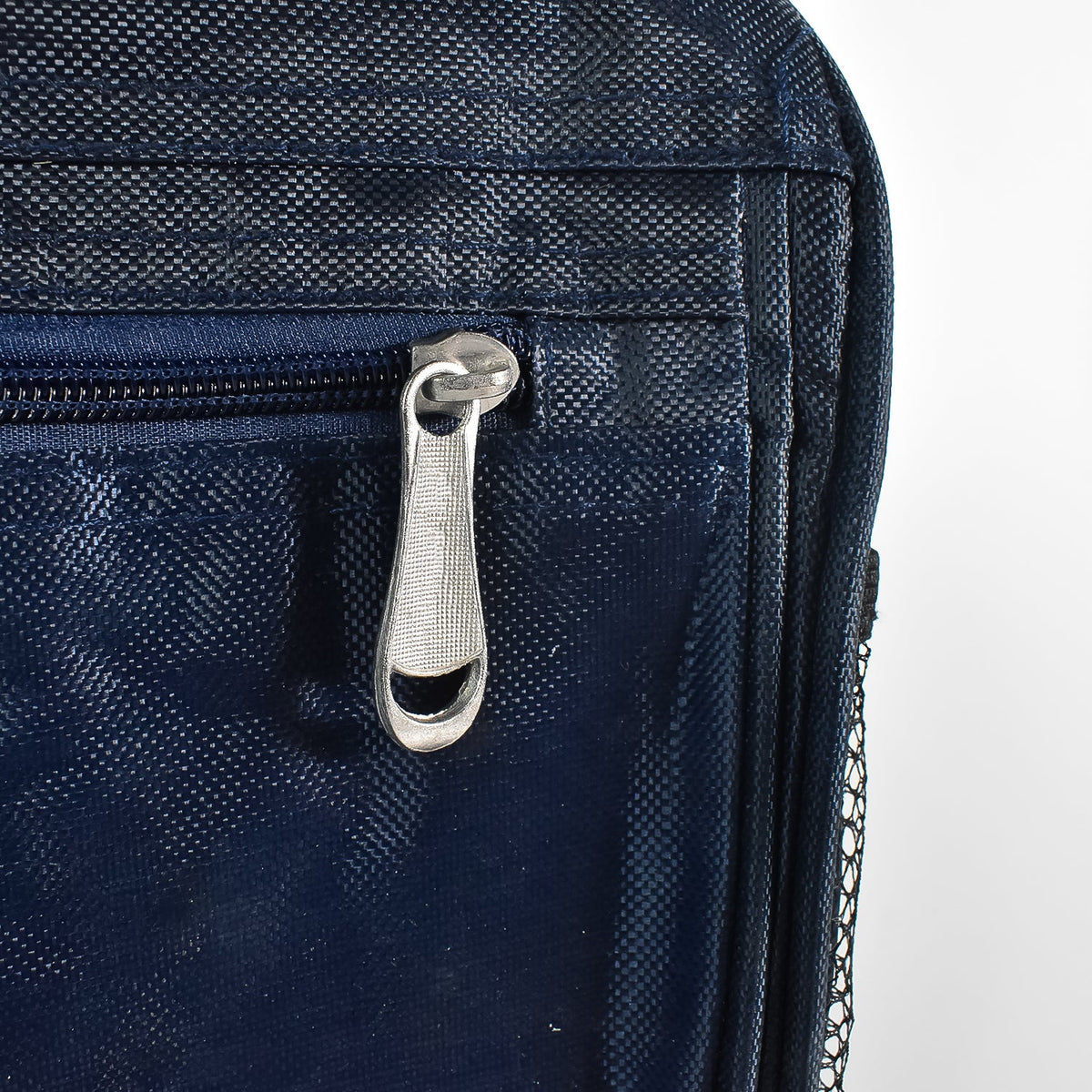 Front view of the durable insulated lunch box bag, highlighting its sturdy handles and sleek design.