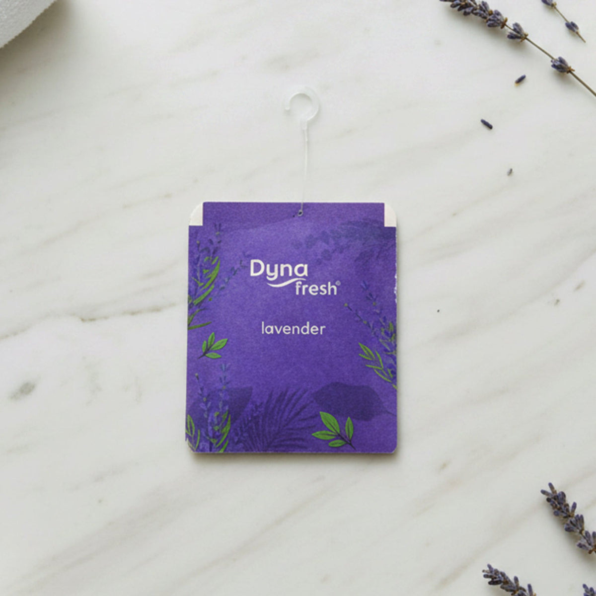 Bathroom lavender gel deodorizer hanger suitable for small spaces