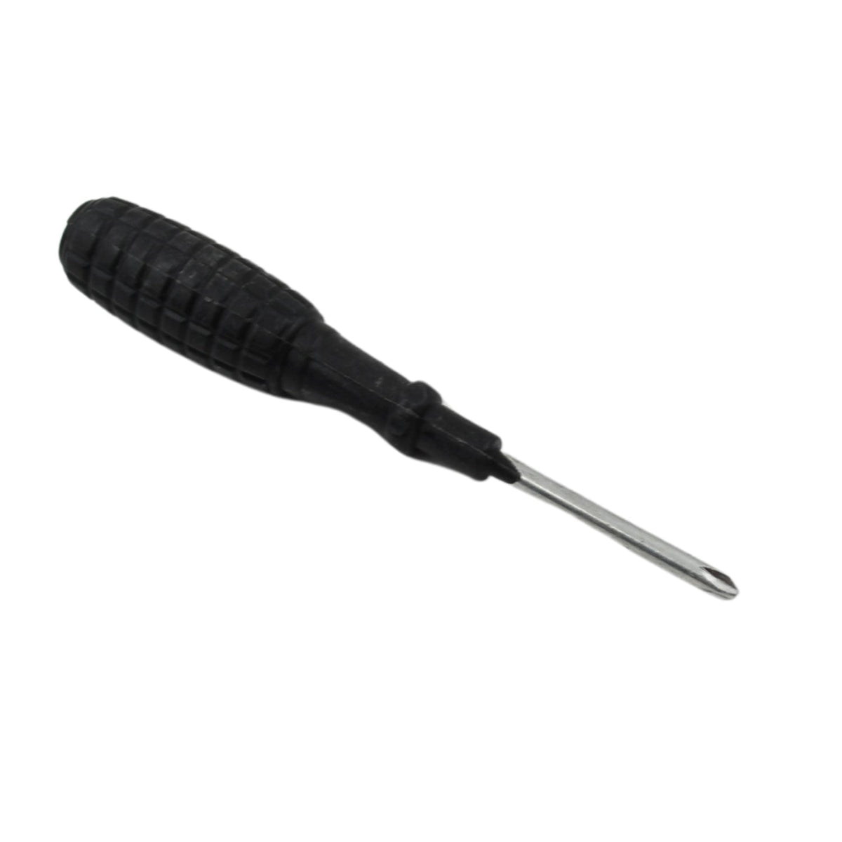 Phillips screwdriver in use, repairing a household appliance.