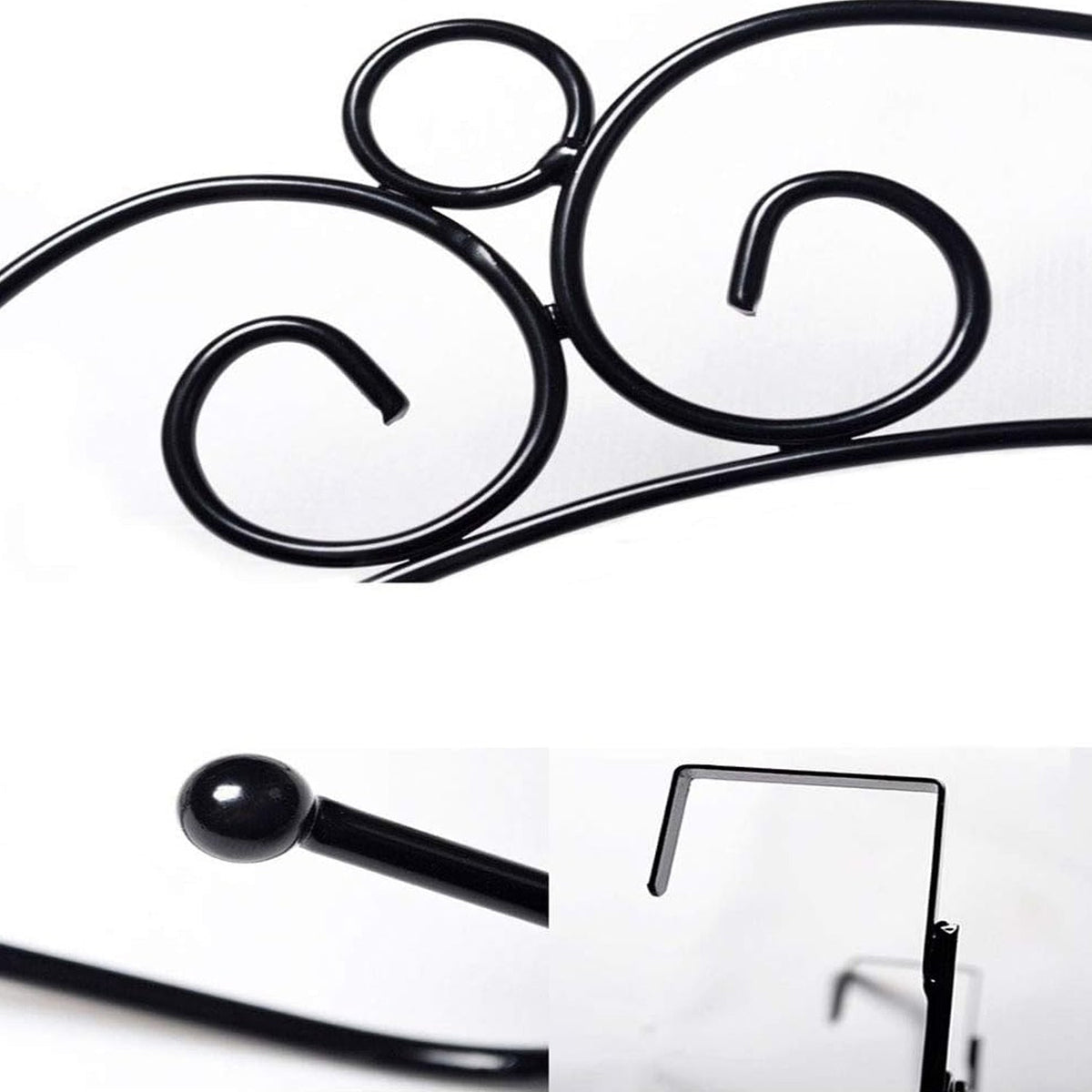 Over Door Hanger Rack in a bedroom setting, organising everyday accessories.