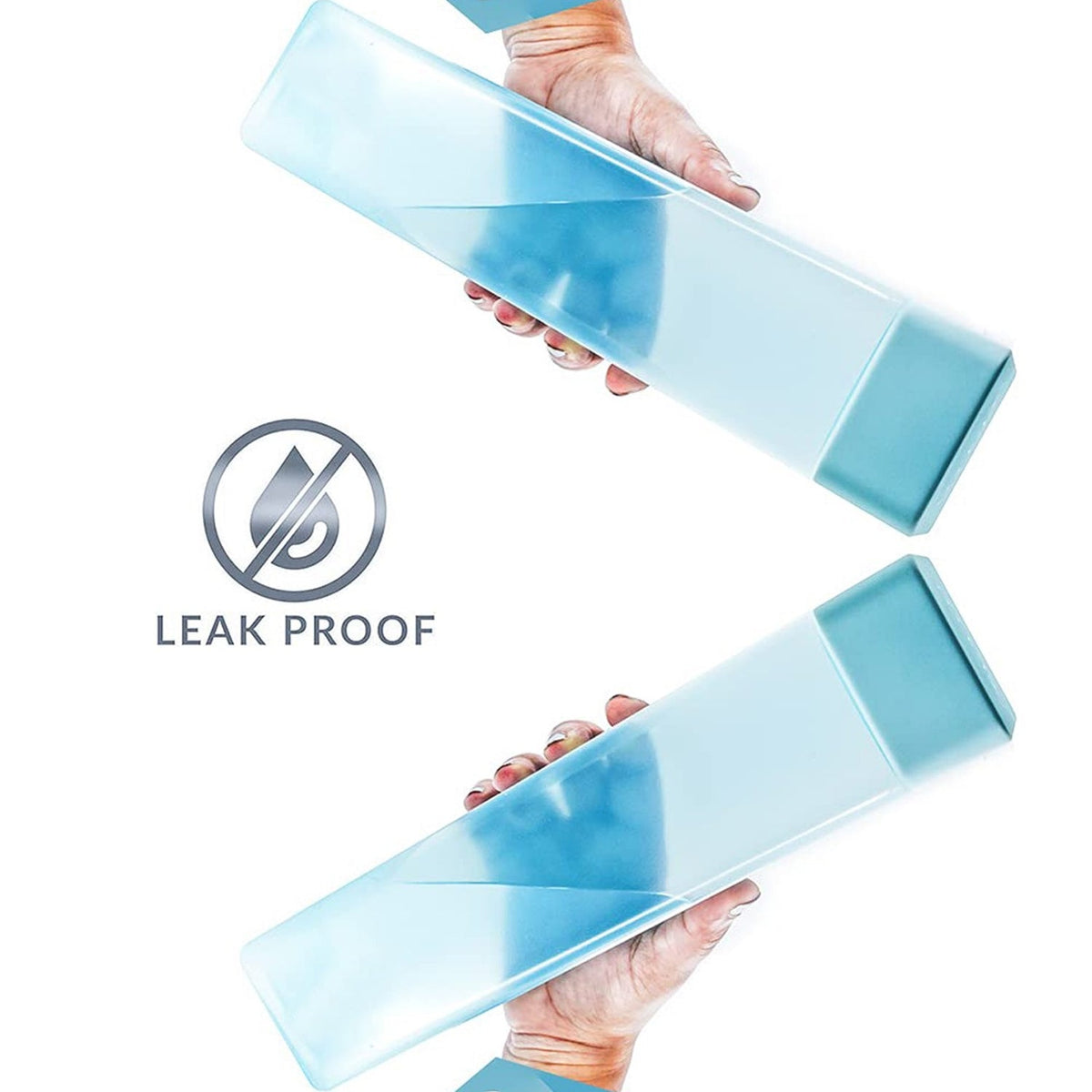 Ergonomic design of the 940ml water bottle featuring a comfortable contoured grip.