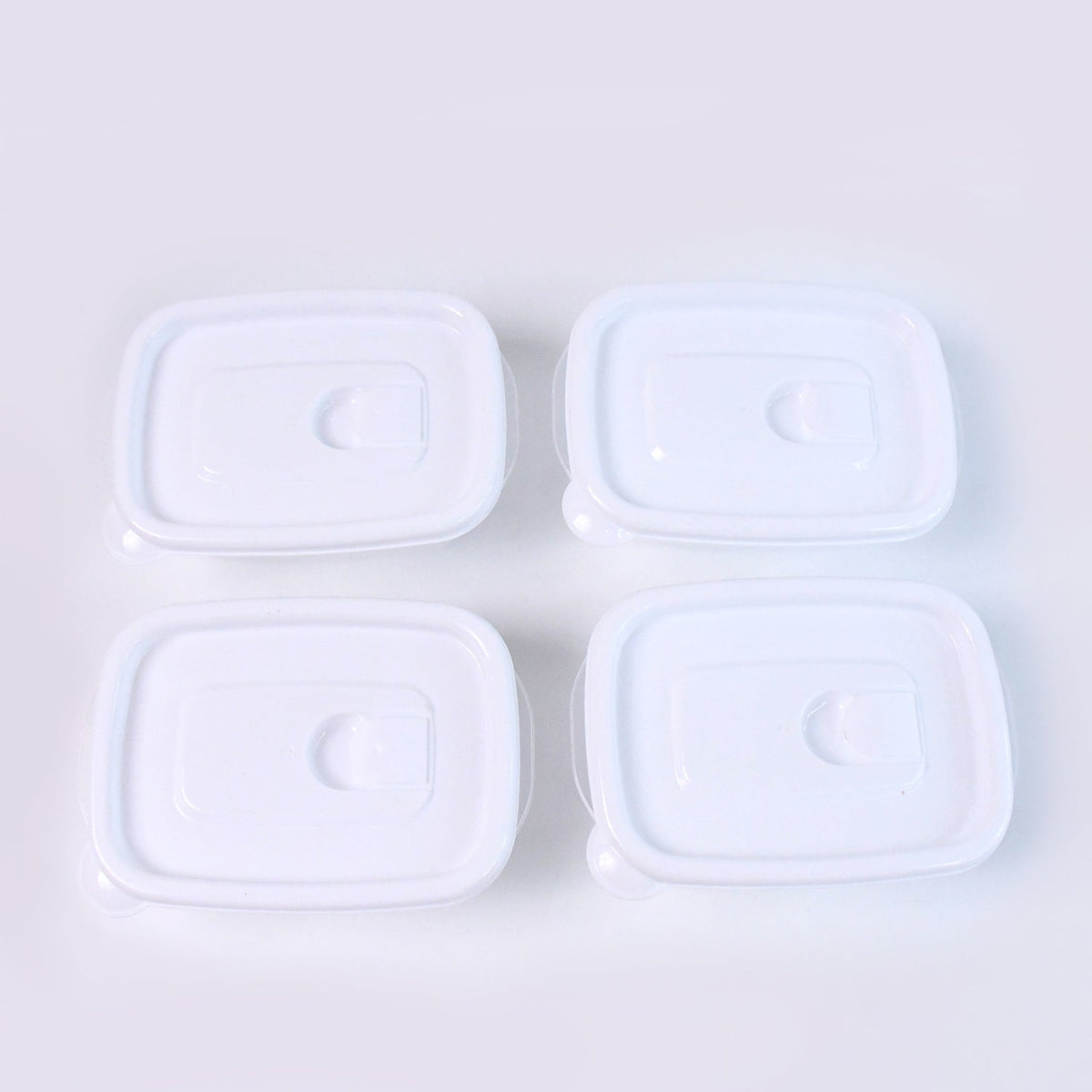 Airtight BPA-free food storage containers in multiple colors