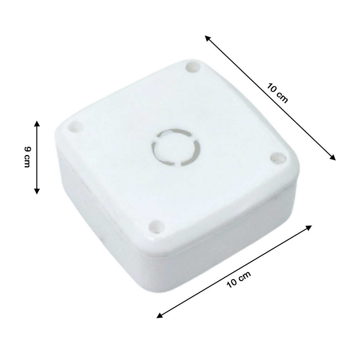 Interior view of the durable camera box, showing ample space for devices.