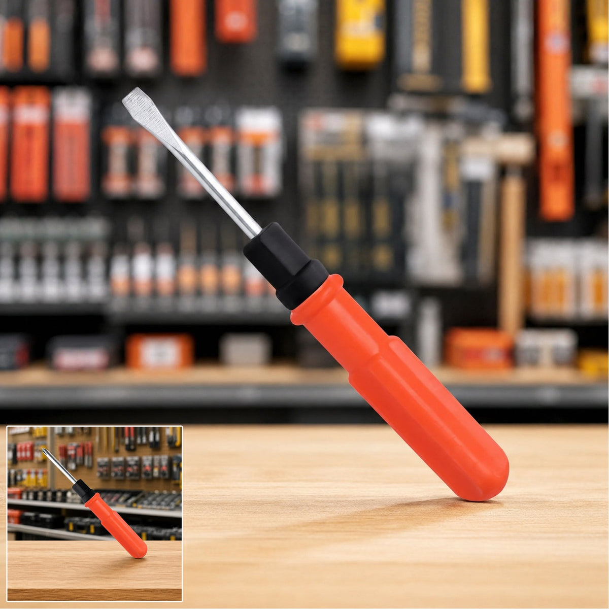 Elvanik 2 in 1 reversible flathead and Phillips screwdriver