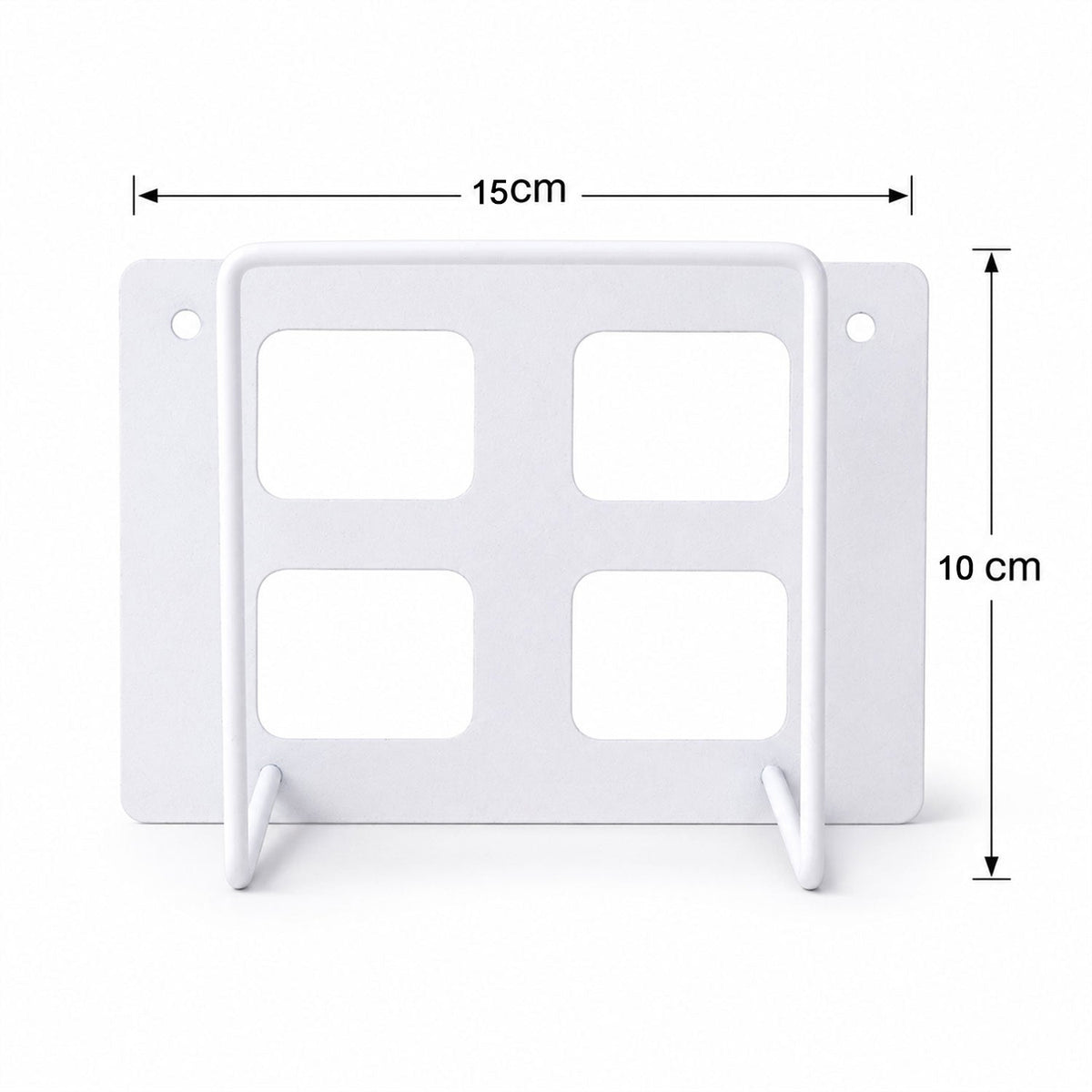 Size guide for WiFi router wall mount bracket stand