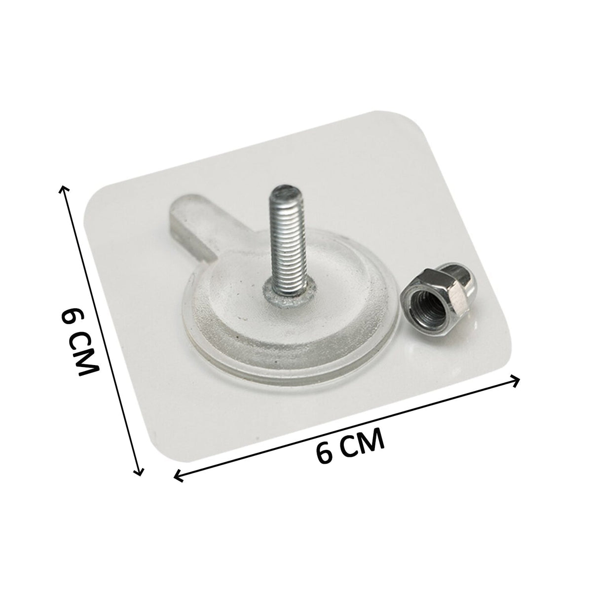 Durable adhesive wall hook designed for reliable and long-lasting use in any setting.