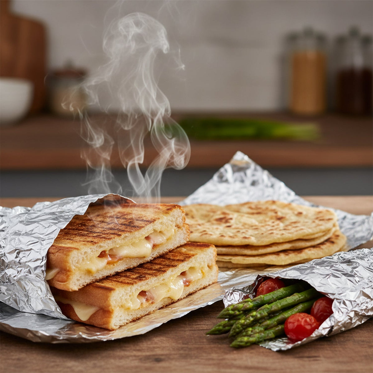 Aluminium foil sheets assuring grease-proof food packaging