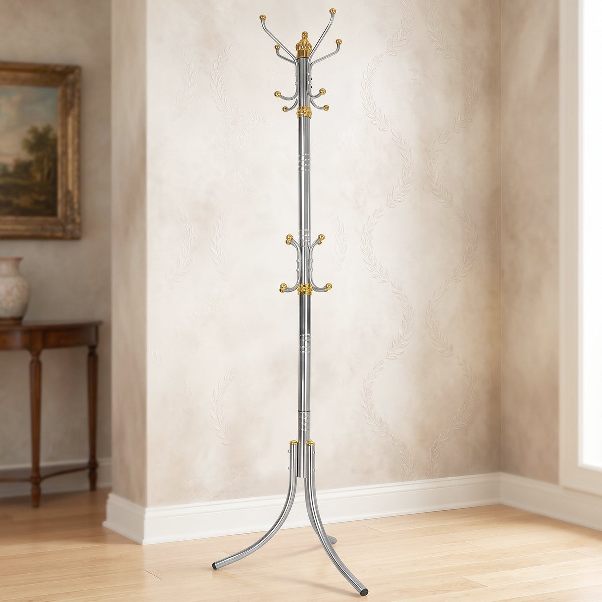 Cloth hanger stand hooks