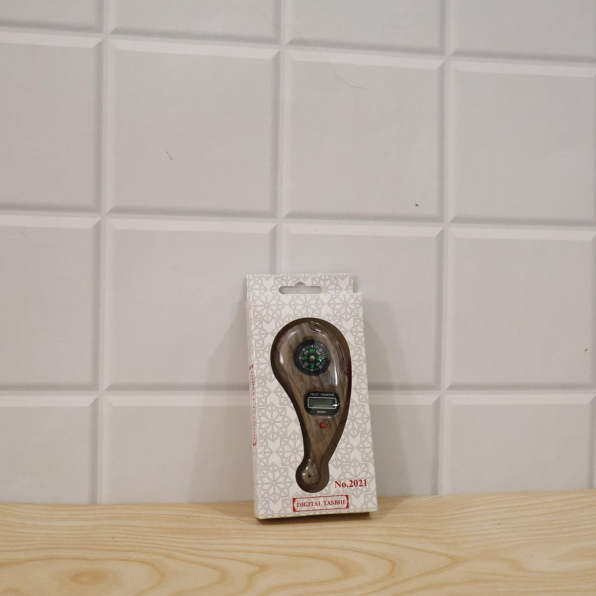 Compact digital counter for tasbih and mantra japa