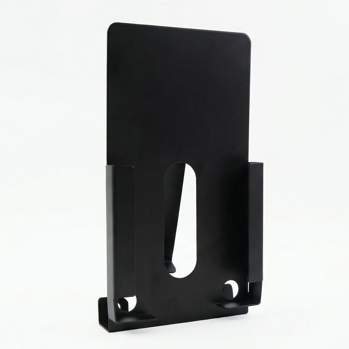 Close up of auto rickshaw mobile holder bracket