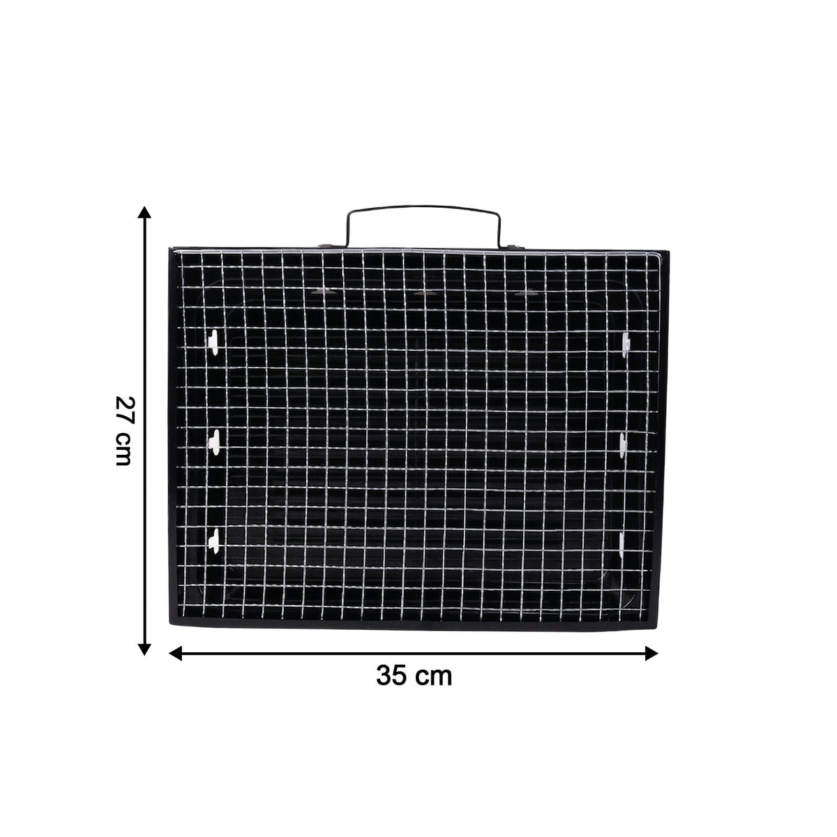 Stainless steel mesh BBQ grill suitable for outdoor use