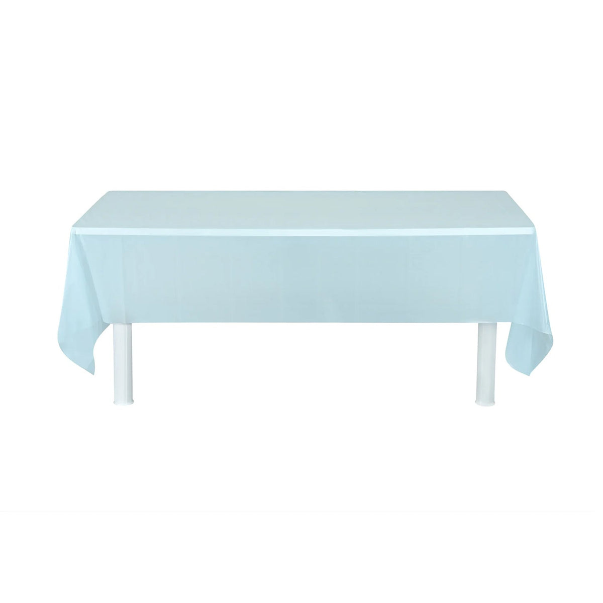 Disposable dining table cover protecting table surface from spills