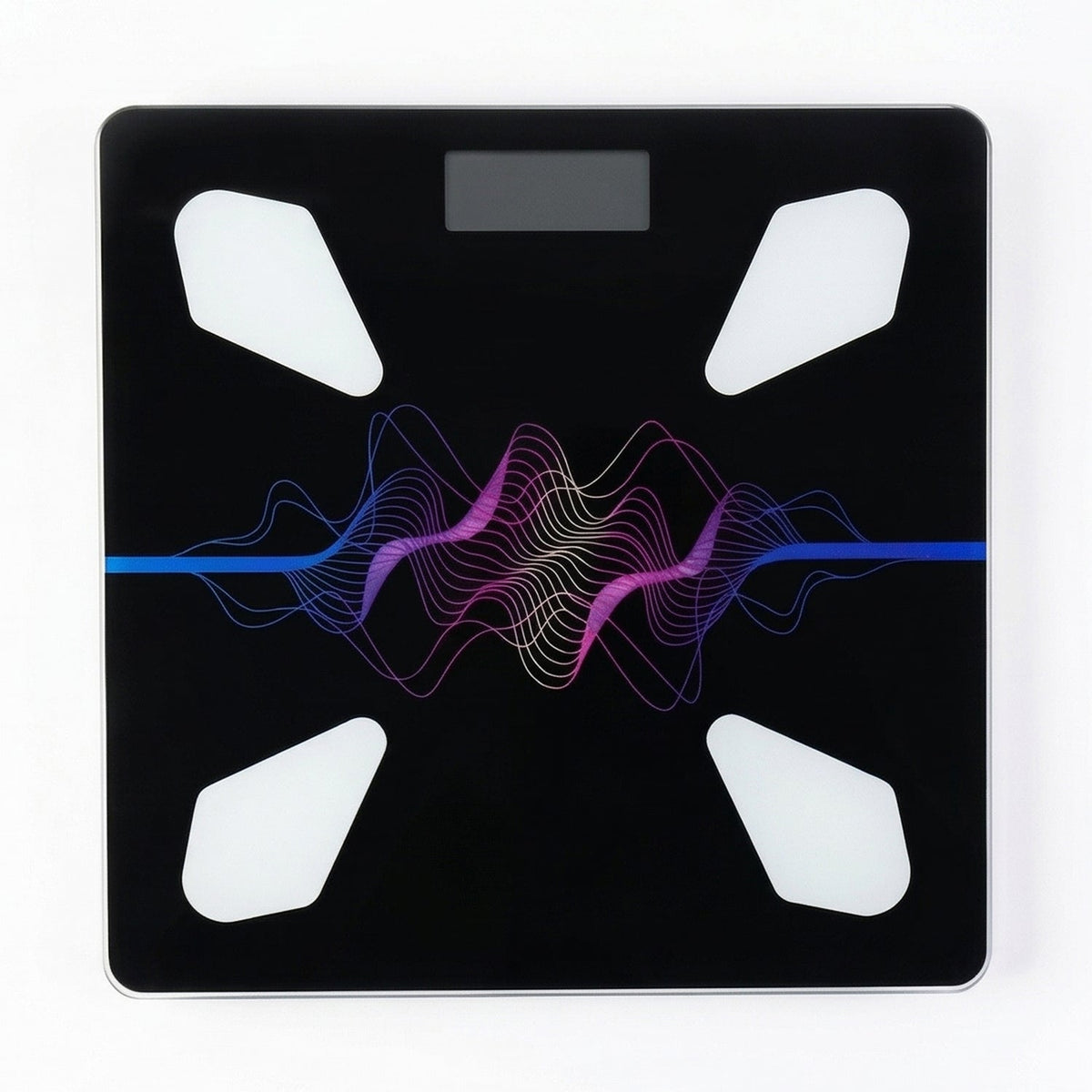 Side profile of the slim and modern VelvaBloom body weight scale.